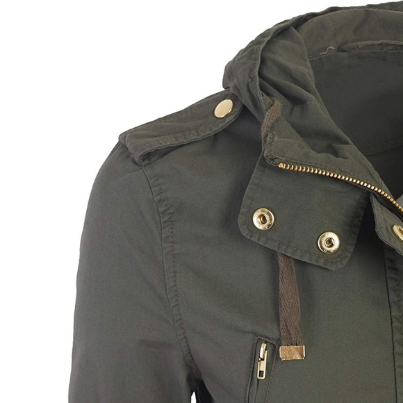 ✨Last One✨ Olive Military Jacket - Picture 4 of 8